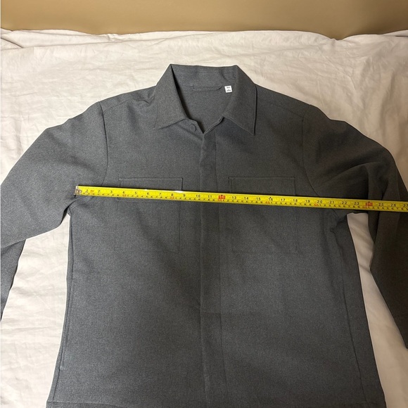 Men's Classic Gray Shirt Jacket - Picture 2 of 5